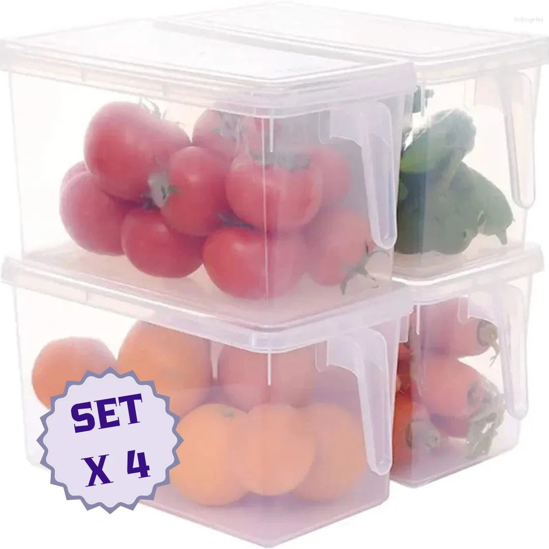 Frigofit® Organizadores Multiusos con tapa y manija