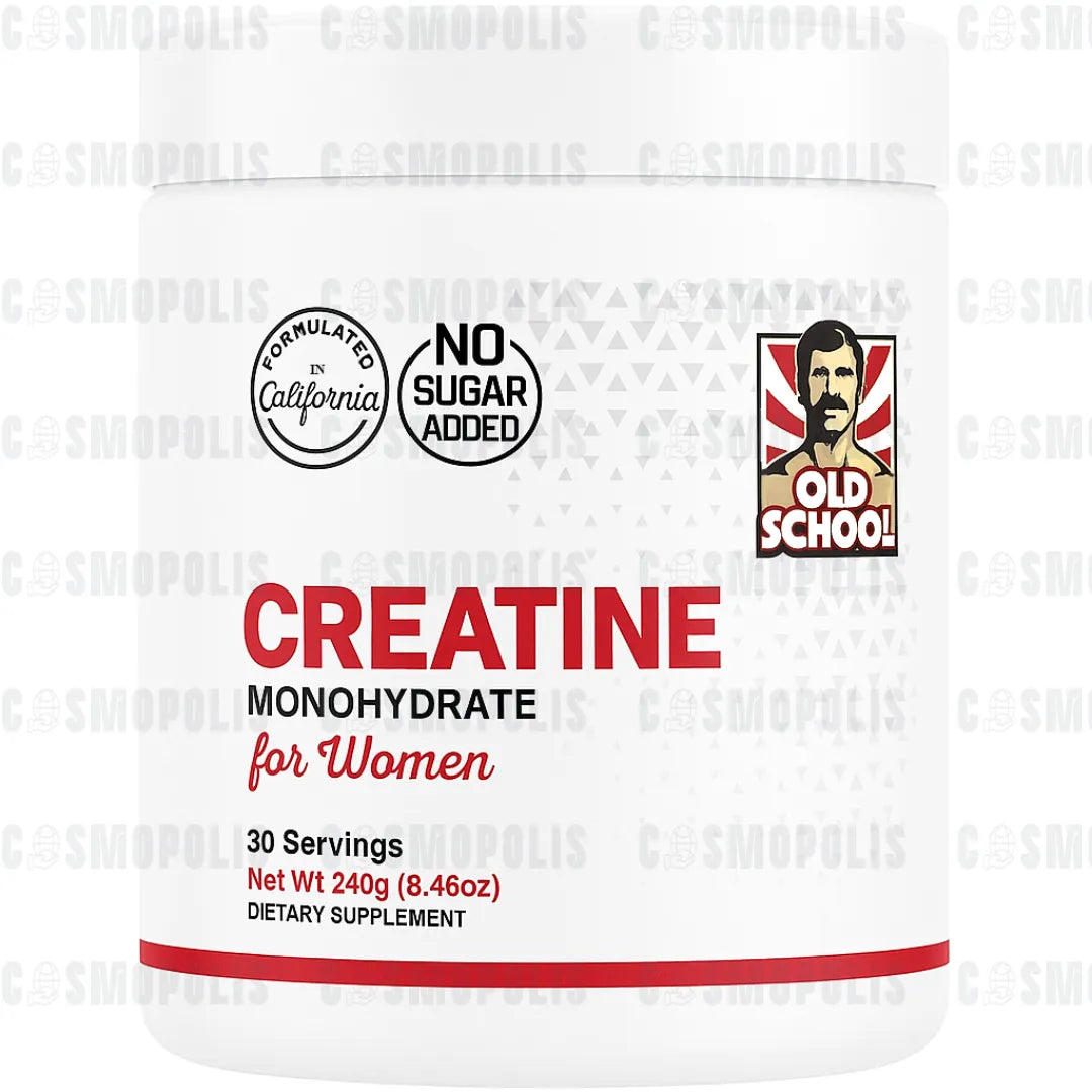 Creatina Monohidratada Pura para Mujeres + Colágeno. Fuerza y Cuidado Corporal Total