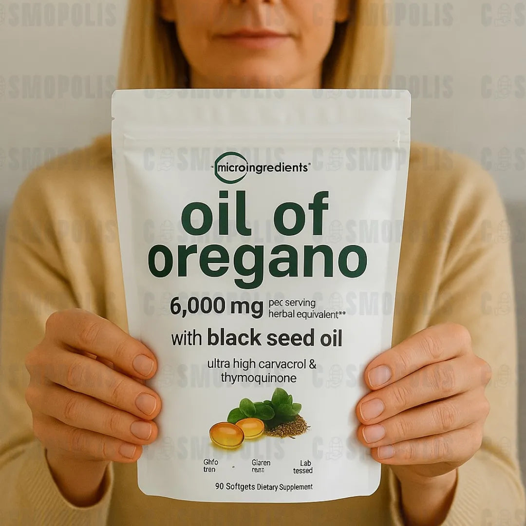 Aceite de Orégano + Comino Negro. 90 Cápsulas Blandas