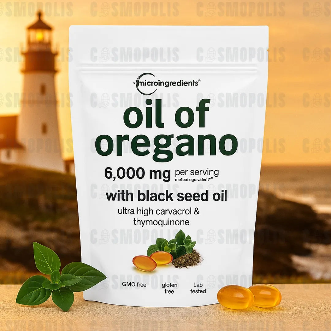 Aceite de Orégano + Comino Negro. 90 Cápsulas Blandas