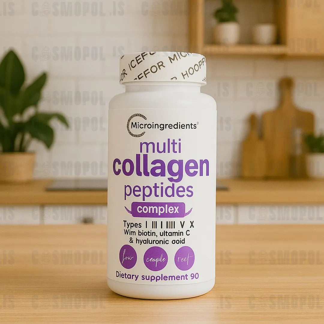 Microingredients® Multi Colágeno 8 en 1 - 90 Cápsulas