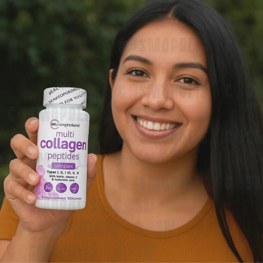 Microingredients® Multi Colágeno 8 en 1 - 90 Cápsulas