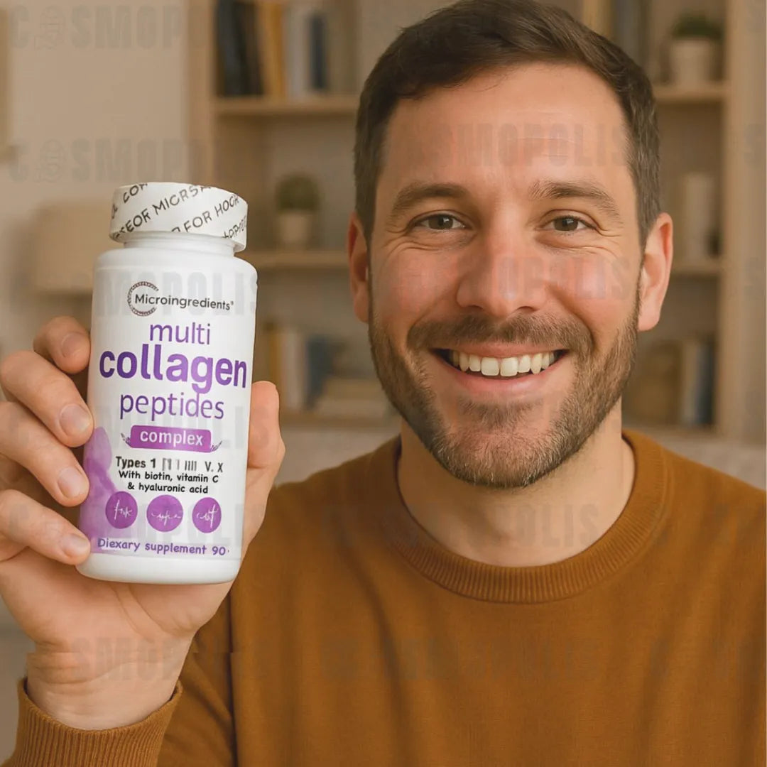 Microingredients® Multi Colágeno 8 en 1 - 90 Cápsulas