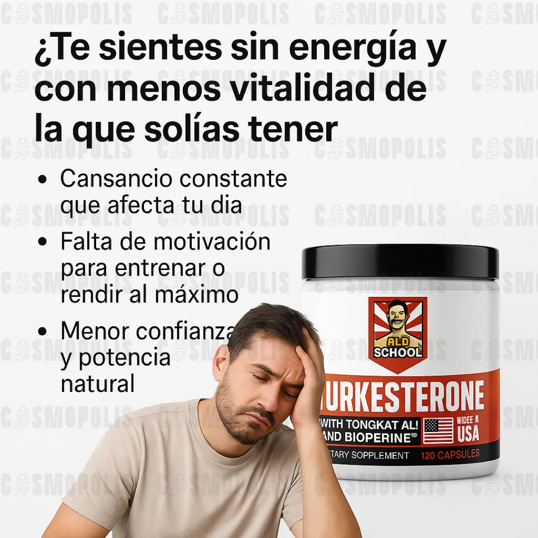 Turkesterone Old School - Despierta tu Vigor Interior
