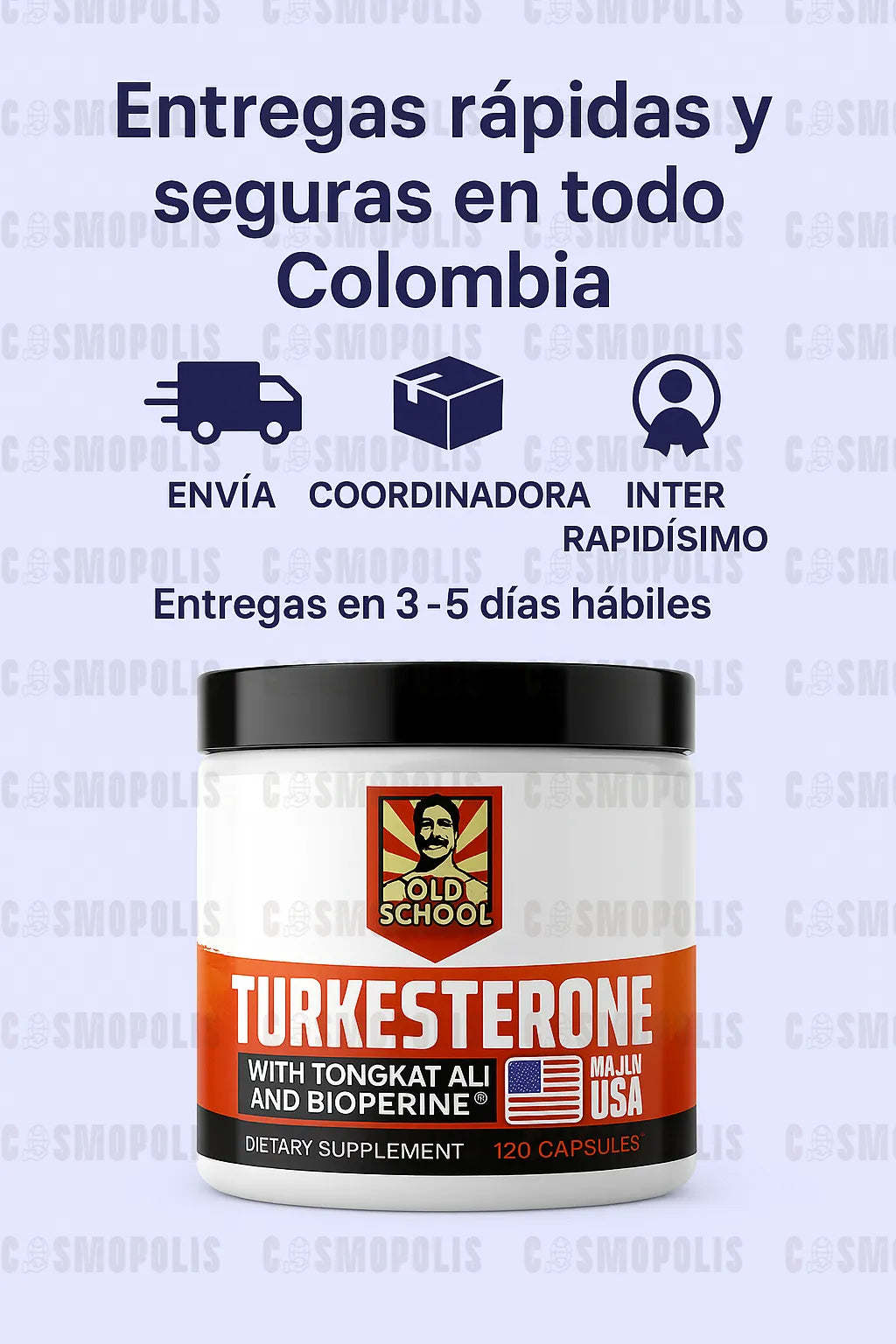 Turkesterone Old School - Despierta tu Vigor Interior
