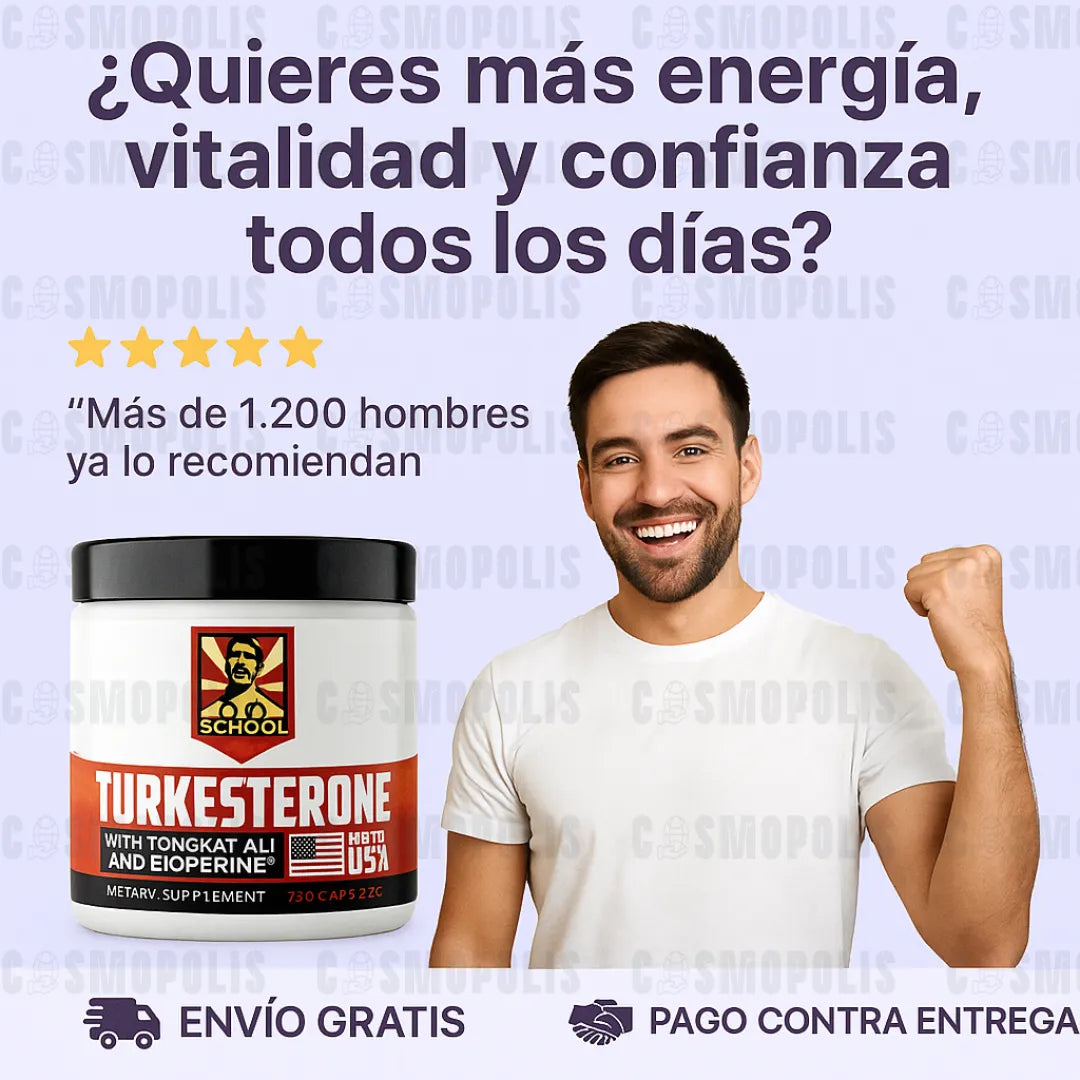 Turkesterone Old School - Despierta tu Vigor Interior
