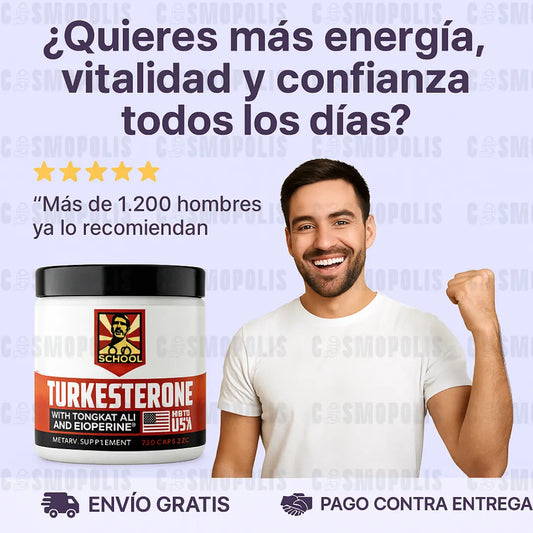 Turkesterone Old School - Despierta tu Vigor Interior